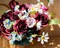 10pcs Silk Roses Artificial Flowers Fake Burgundy Rose Bouquet for Arrangement Wedding Party Home Decoration